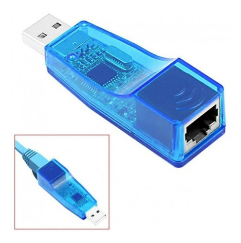 Adaptador De Red Dblue, Usb 2.0 A 10/100m Rj45   03-dburj45