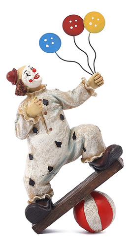 Estatuas De Circo De Payasos De Creatives, Adornos De Payaso