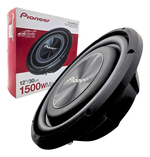 Subwoofer Plano 12puLG 1500w Max 400 Rms Pioneer Ts-a3000ls4