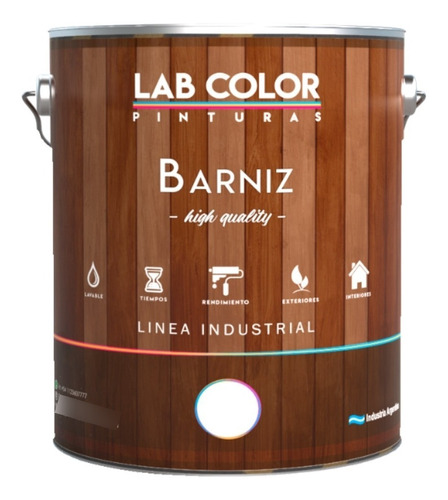 Barniz Sintético Para Interior/exterior 10 Lts 