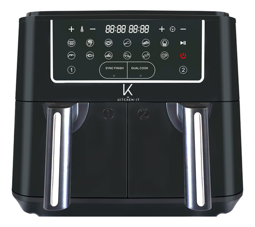 Freidora De Aire Kitchen-it Dual Edition 9l