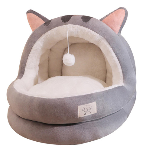 Cama Para Gatos, Nido Para Gatos Semicerrado, Acogedor