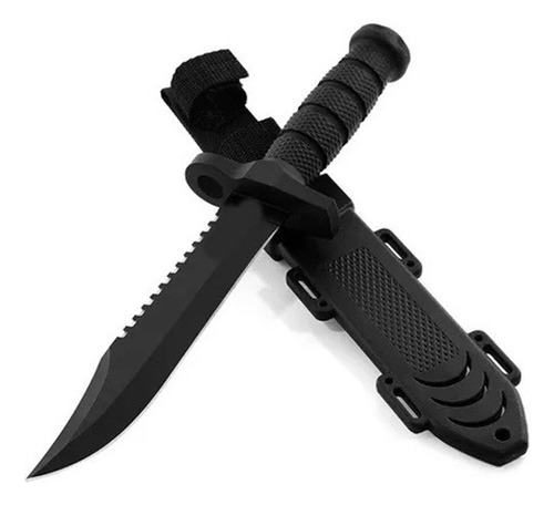 Cuchillo Tactico  Tipo Bowie Dispatch Camping + Vaina 