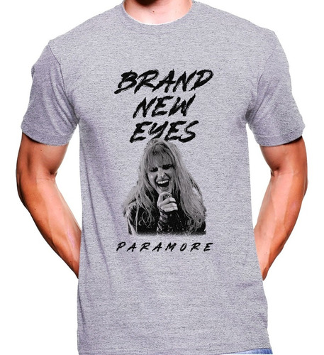 Camiseta Estampada Premium Dtf Paramore Brand New Eyes 