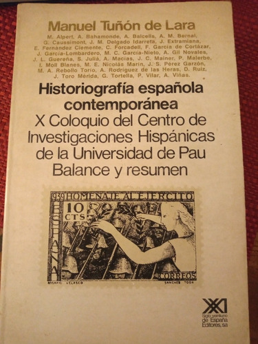 Historiografía Española Contemporánea. Tuñon De Lara(5)