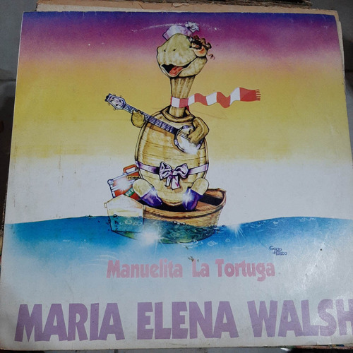 Vinilo Maria Elena Walsh Manuelita La Tortuga If1