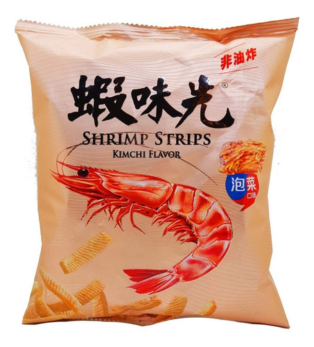 Snack De Langostinos Sabor Kimchi 60 Gr.