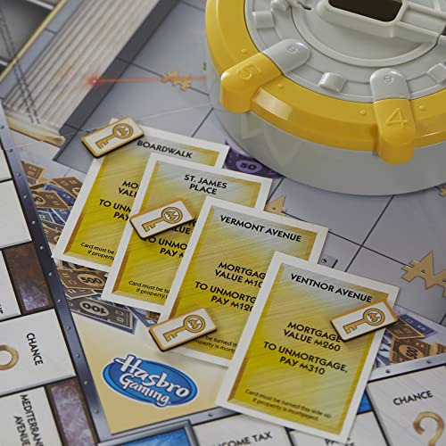 Juego De Mesa Monopoly Secret Vault Para Niños De 8 Años E