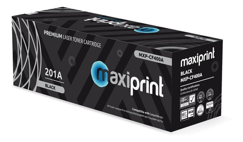 Toner Maxiprint Compatible Hp 201a Negro (cf400a)