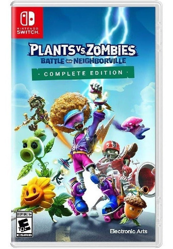 Plants Vs Zombies Switch Juego Nintendo
