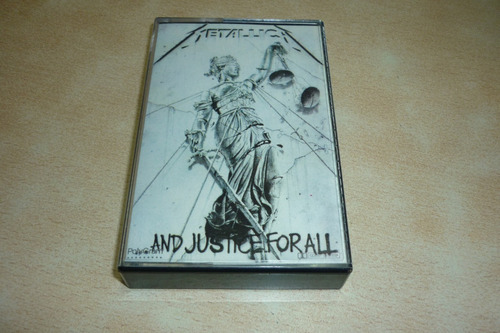Metallica And Justice For All  Cassette 10 Puntos  Ggjjzz