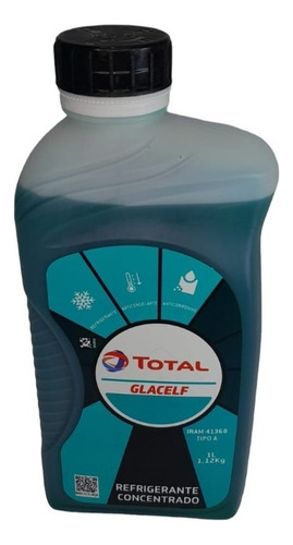 Liquido Refrigerante Glacelf Total Verde 1 Litro