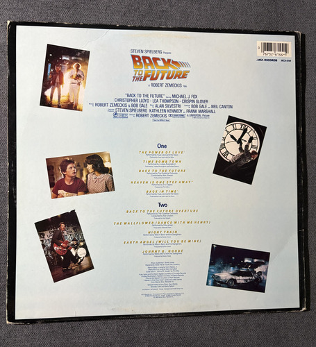 Back To The Future. The Power Of Love. Vinilo. Made In Usa (Usado)