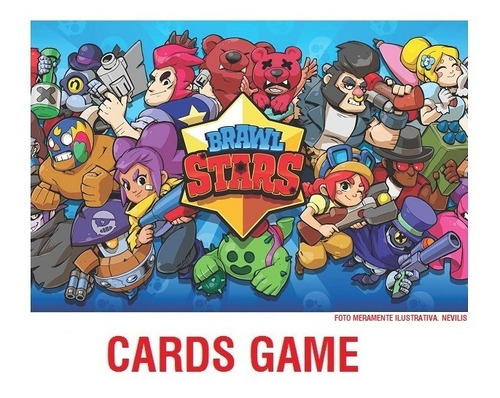 Brawl Stars 200 Cards De Banca 50 Envelopes Lacrados Mercado Livre - quebra cabeça brawl stars