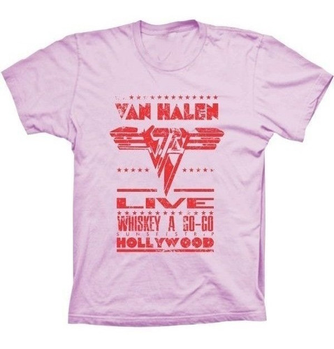 Estilosa Camiseta - Bandas De Rock Vanhalen 
