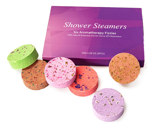 Fe Tabletas De Baño De Aromaterapia B Stress Relief, 6
