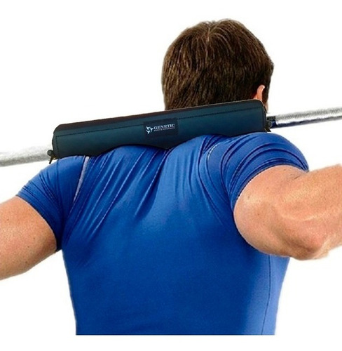 Almohadilla Cervical Soporte Para Barra Sentadillas Genetic Color Amarillo