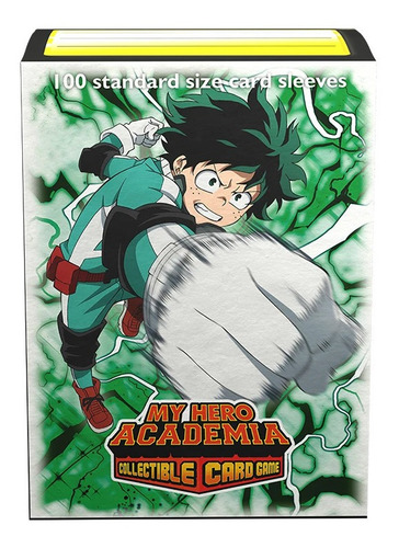 Dragon Shield 100 Micas Standard My Hero Academy Deku