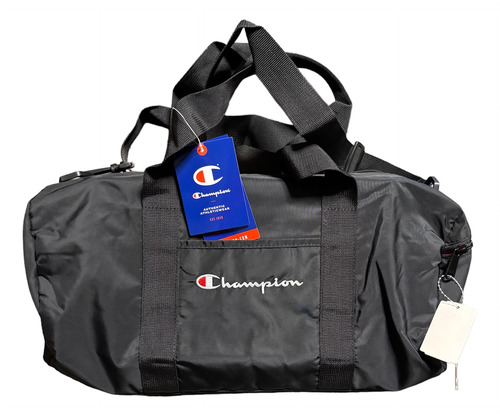 Maleta Champion Duffel Black Unisex Original Gym O Viajes