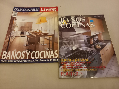 Revistas Decoración Baños & Cocinas - 2 Ejemplares -