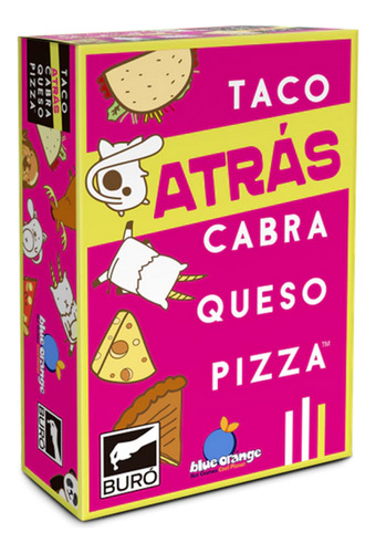 Juego De Mesa Taco Atrás Cabra Queso Pizza Buro Original