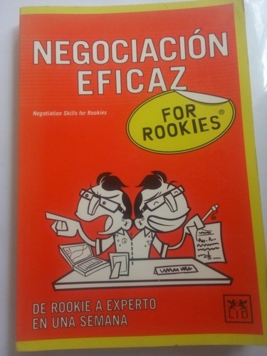 Libro Negociación Eficaz For Rookies Completo