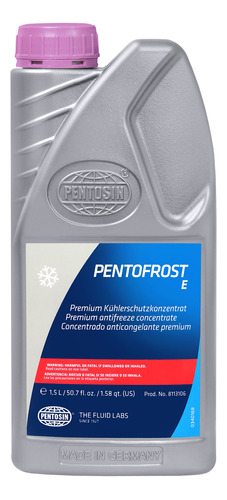 Anticongelante Pentofrost E Audi R8 2011/2015 5.2l V10 Gasol