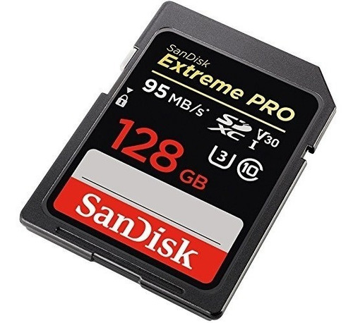 Memoria Sandisk Extreme Pro Sdxc 128gb Clase 10 V30 95mb/s
