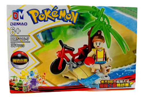Figuras Para Armar, Set Con Pokémon 8 Personajes, Armables 8 Pokémon