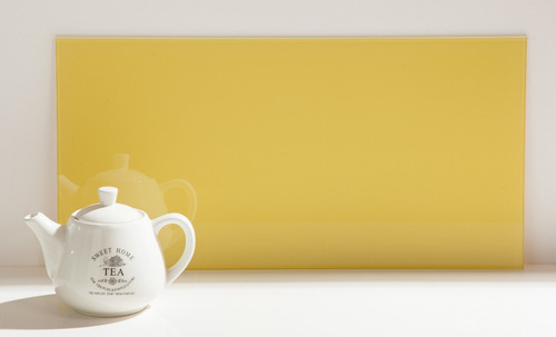 Ceramica Vidrio Amarillo 60x120 Crisarte Revestimiento
