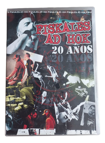 Fiskales Ad Hok  20 Años Dvd 2008 Buen Estado 