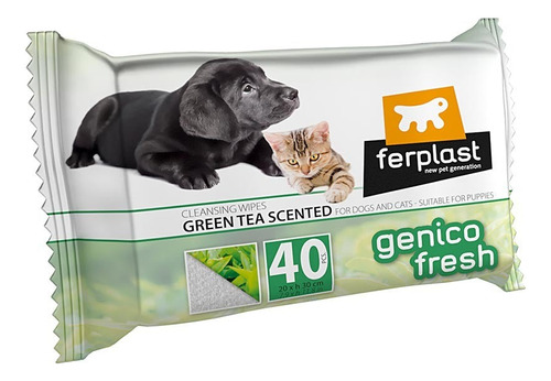 Toallas Humedas Genico Fresh Té Verde Veterinaria Mérida 