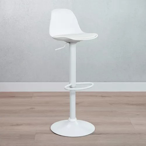 Silla De Bar Acolchada Con Espaldar Elegance X4