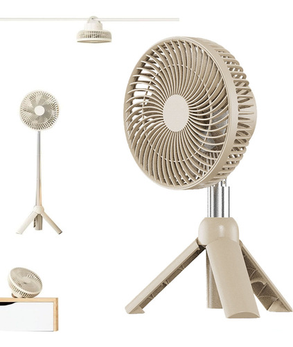 Ventilador Portátil Inalámbrico Recargable Usb For Acampar