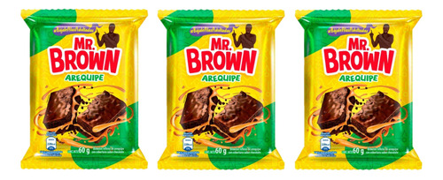 Pack X3und Mr Brownie Arequipe X 75 Gr. Bimbo