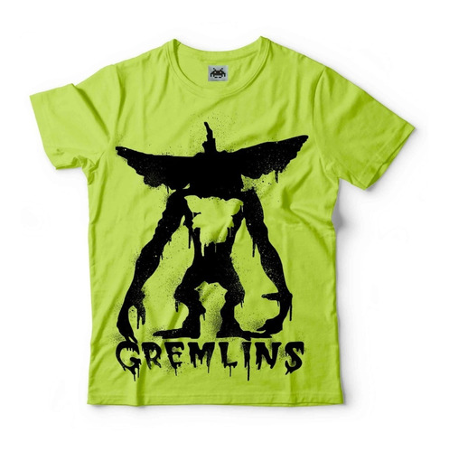 Remera Gremlins Fluor Unisex Calidad Premium