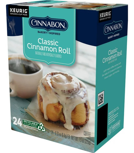Keurig Kcup Cinnabon Classic Cinnamon Roll