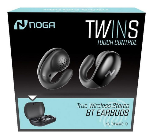 Imagen 3 de 5 de Auriculares Bluetooth Noganet Btwins-19 Touch Control