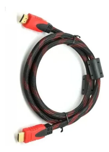 Cable Hdmi 1.8m Gio Negro/rojo