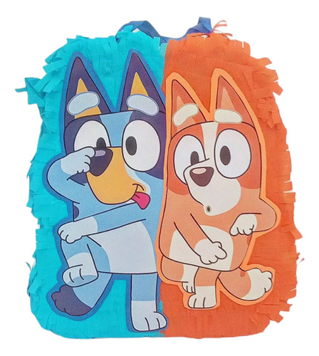 Piñata Bluey Y Bingo Niños