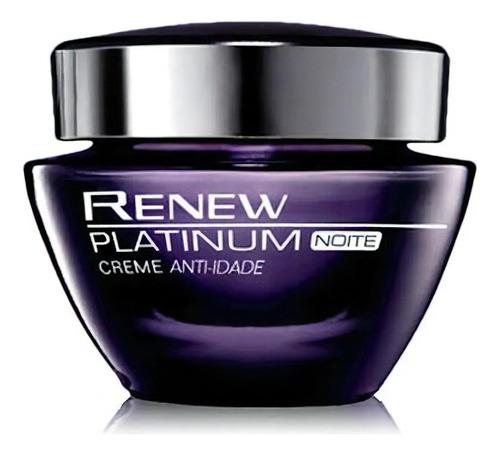 Creme De Noite Anti Idade Renew Platinum de 50mL