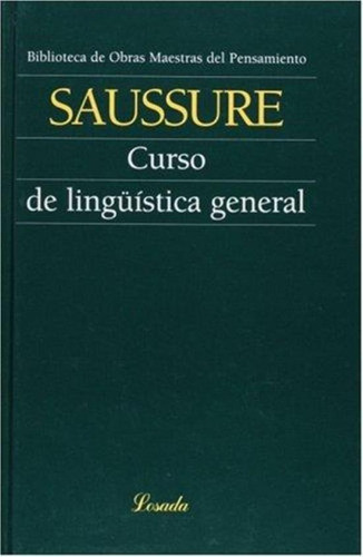 Curso De Linguistica General