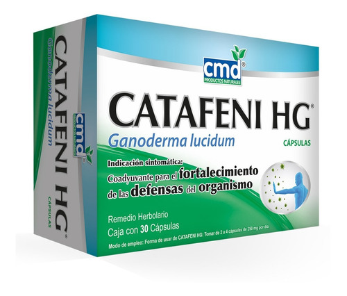 Catafeni Hg  250 Mg Cmd C/30 Cap / Fortalece Sistema Inmune