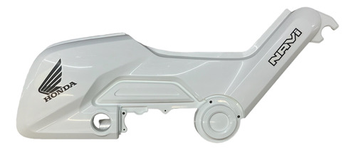 Plastico Lateral Izquierdo Honda Navi Blanco Original Avant 