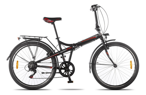 Bicicleta Aurora F26 R26 Color Rojo