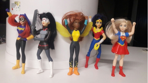 Mcdonalds 2017 Dc Super Hero Girls Coleccion Completa! S/b