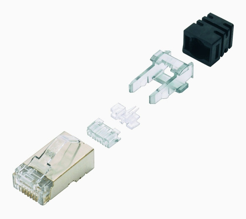 Plugs Rj45 Cat6a Metalico Panduit (sps6x88-c)5piezas Armable