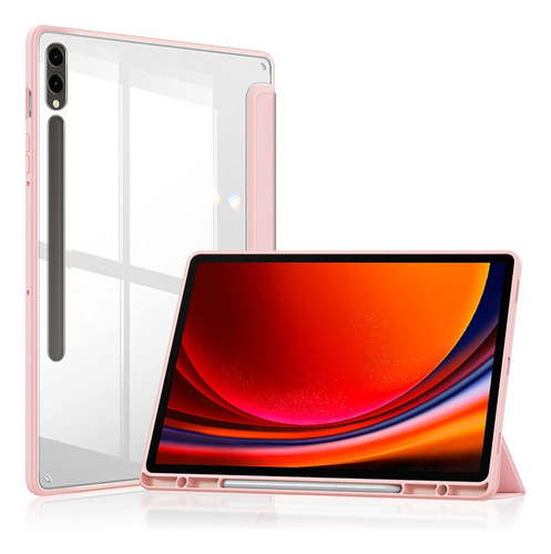 Funda Smart Book Para Samsung Galaxy Tab S9+/s9 Fe+ 12.4