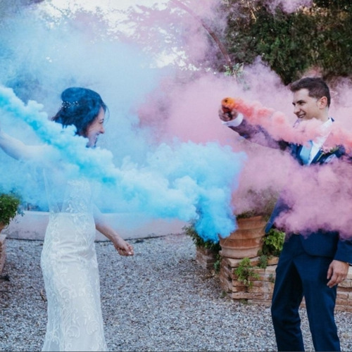 Bengalas De Humo Colores 1 Unidad | Bengala De Mano