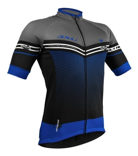 Camisa Ciclismo Refactor Hurricane Azul